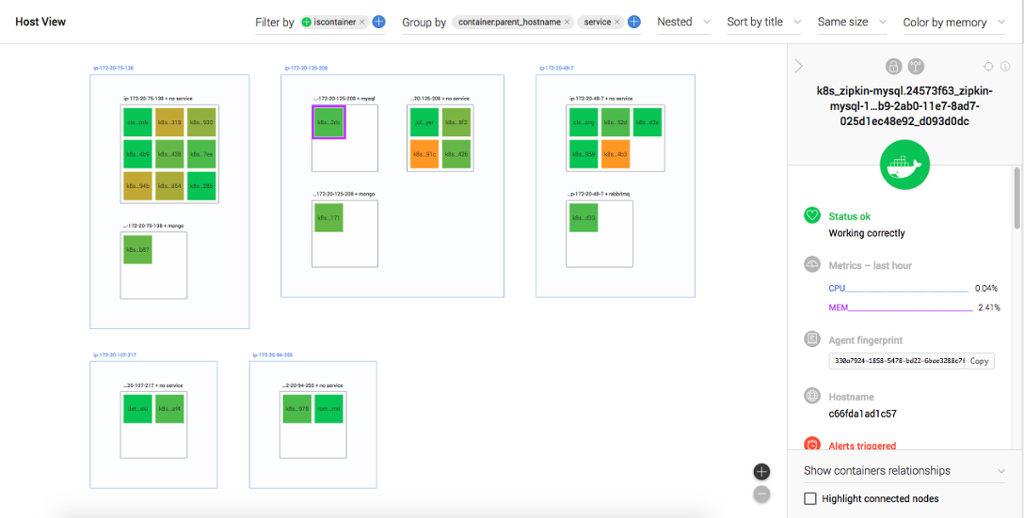 HostMap Screenshot